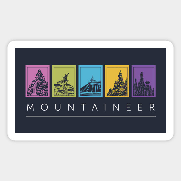 Mountaineer Magnet by Heyday Threads